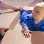 Unpacking boxes - fun activities for children and toddlers