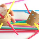 Tube threading - games for children