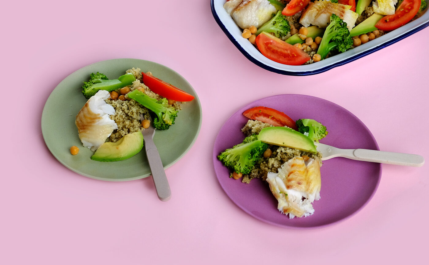 Pesto cod - nursery meals