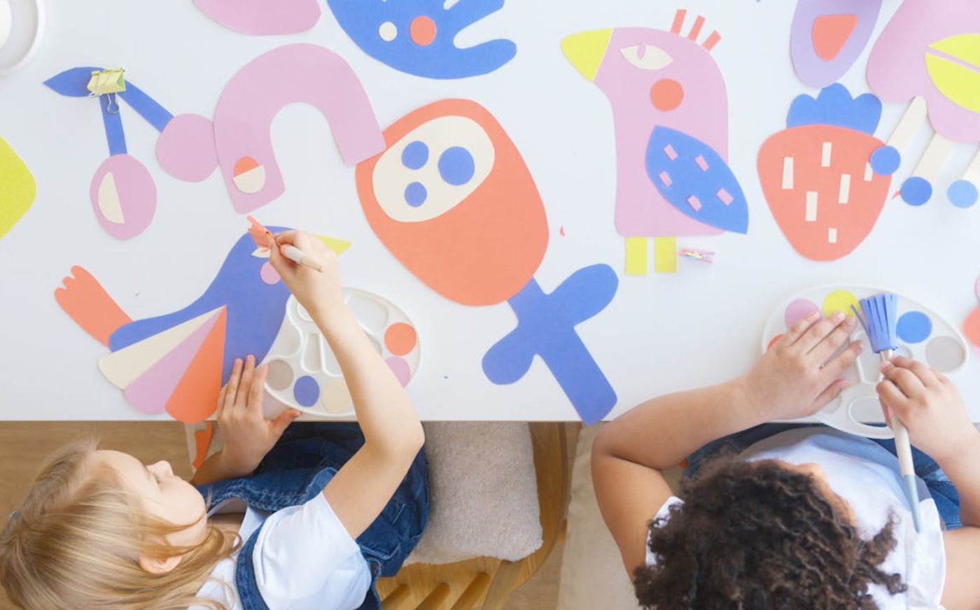 Nurturing children's creativity through art
