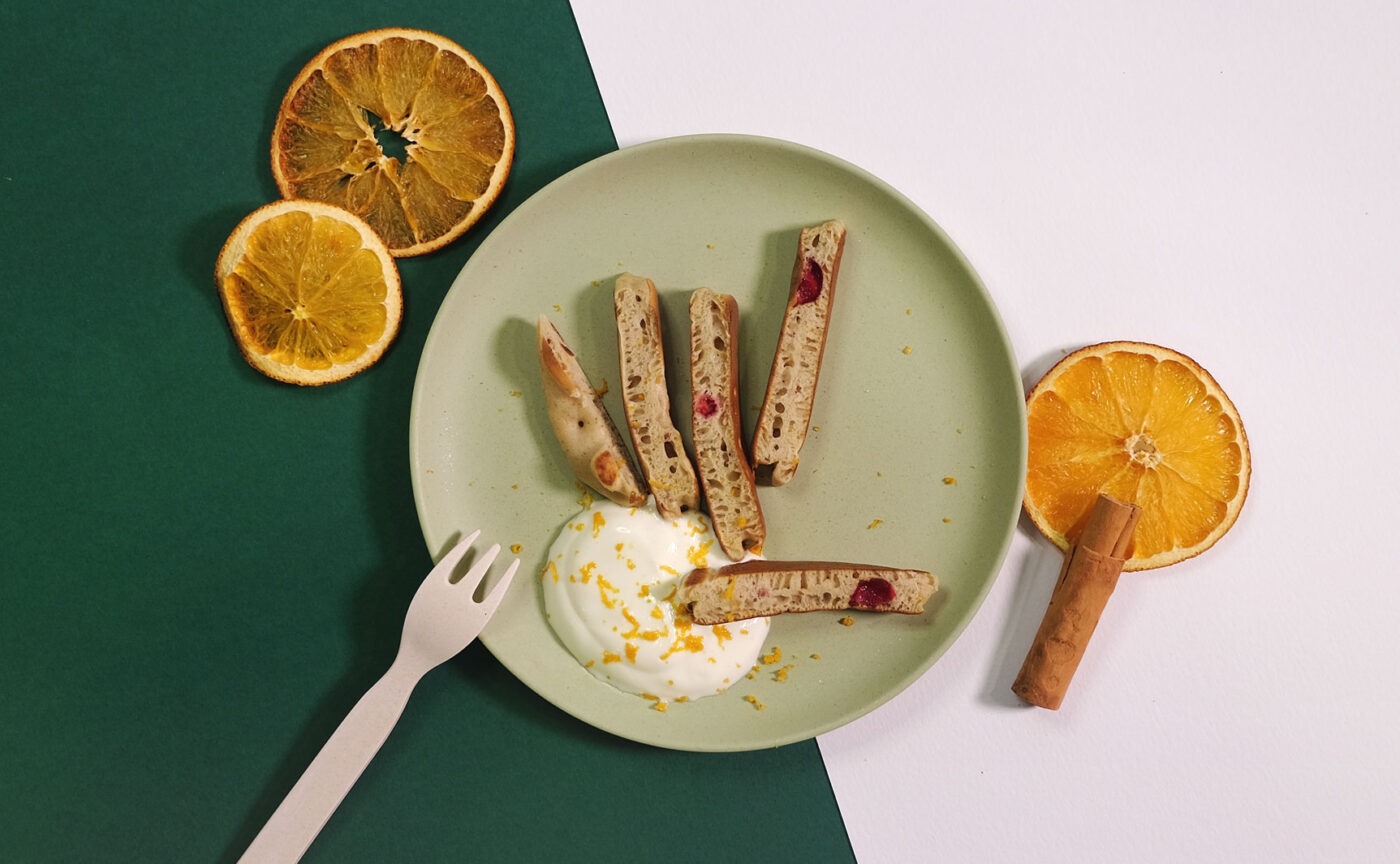 Cranberry and Orange pancakes